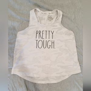 M racer back workout top